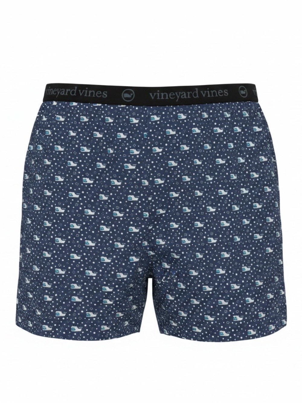 Vineyard Vines Navy Whale-Pattern Boxer Briefs